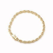 14K Yellow Gold Tennis Bracelet - LGG Jewelry